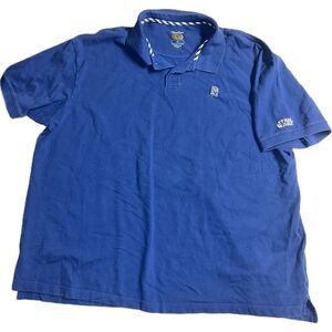 STAR WARS Disney Parks Men's 3XL Blue Short Sleeve Polo R2-D2‎ Shirt